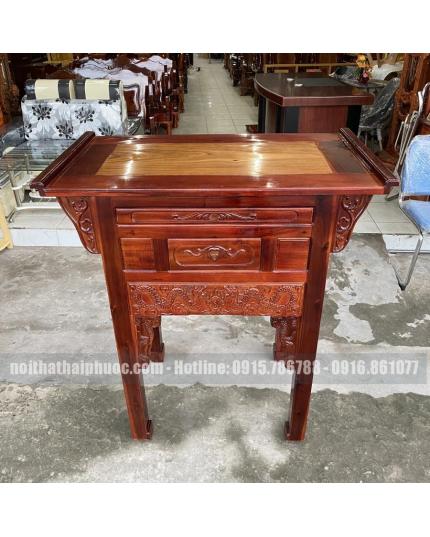 Bàn cúng, bàn thờ 1 tầng gỗ Tràm 1m17 BC1TT117