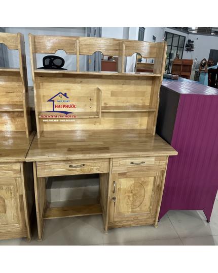 Bàn học sinh gỗ Cao Su 1m BHSGCS1M