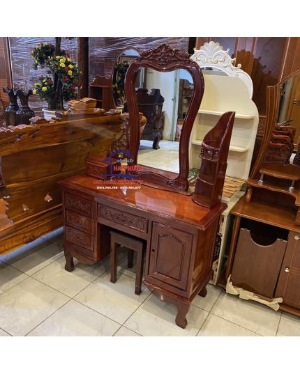 Bàn phấn, bàn trang điểm gỗ căm xe BPCX110