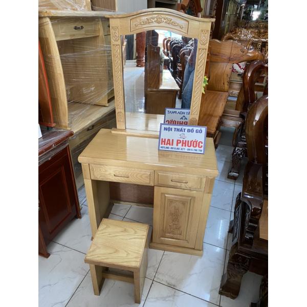 Bàn phấn, bàn trang điểm gỗ sồi nga BPSV80