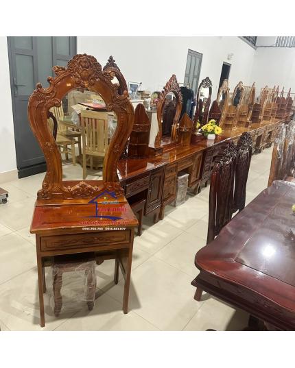 Bàn phấn, bàn trang điểm gỗ tràm  BPT60