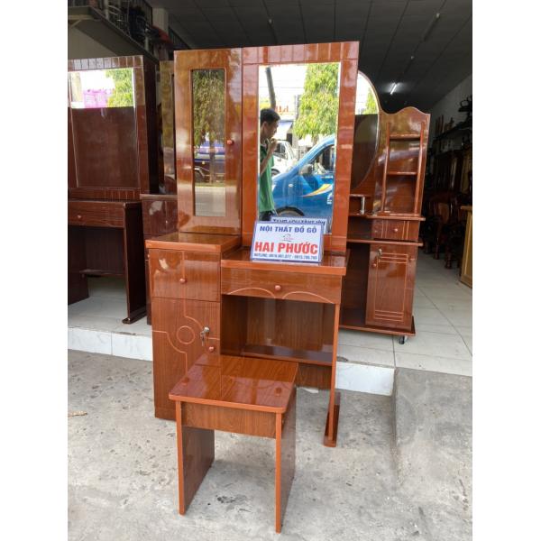 Bàn phấn, bàn trang điểm MFC cửa lùa 80cm BPMFCL80