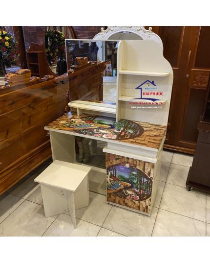 Bàn phấn, bàn trang điểm nhựa Đài Loan BPNĐL1M3D