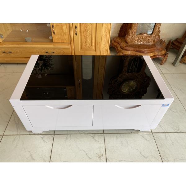 Bàn sofa gỗ MDF 1m 2 hộc BSFMDF1M2H