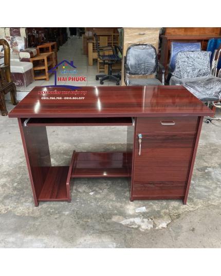 Bàn vi tính thùng gỗ MFC 1m2 BVTVR1M2
