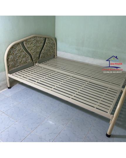 Giường sắt, giường ngủ sắt ống tròn 1m8 GST1M8
