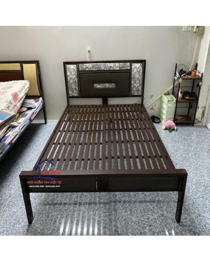 Giường sắt, giường ngủ sắt ống vuông 1m6 GSV1M6
