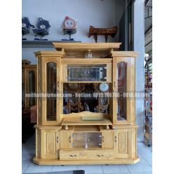 Kệ phòng khách, kệ để tivi gỗ thông 1m8 KTHT1M8