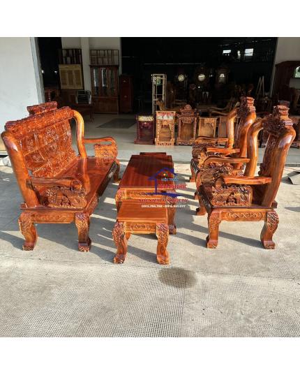 Salon Gỗ Tràm cột 10  SLGTRC10