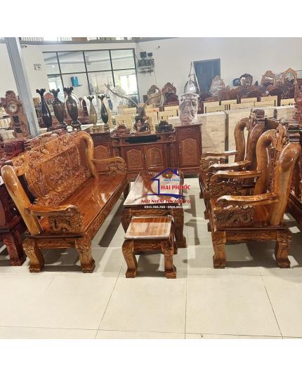 Salon Gỗ Tràm cột 12  SLGTRC12