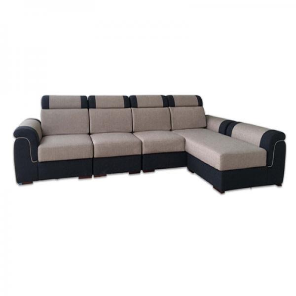 Sofa góc bọc nỉ SF49-3, SF49-4