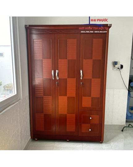 Tủ đựng quần áo gỗ MFC 1m4