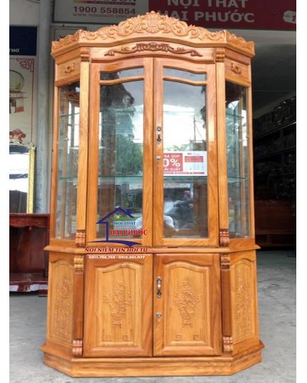 Tủ rượu gỗ Bên 1m TRGGB1M