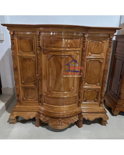 Tủ thờ Gõ đỏ 6 chân bụng phệ TTGG6CBP160