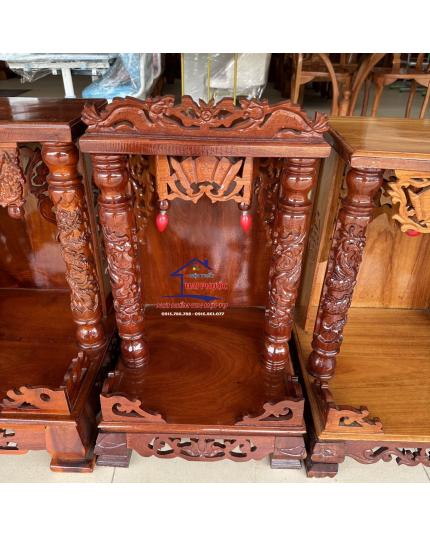 Tủ thờ thần tài Căm xe 40cm TTCX40