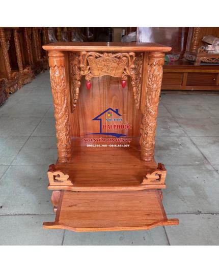 Tủ thờ thần tài xoan đào 50cm TTXD50 