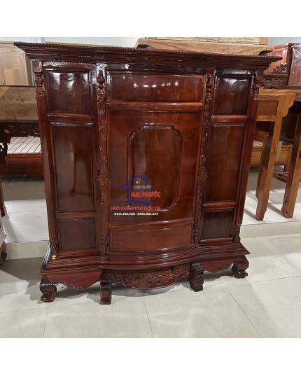 Tủ thờ Tràm trơn 147cm  TTTRT147