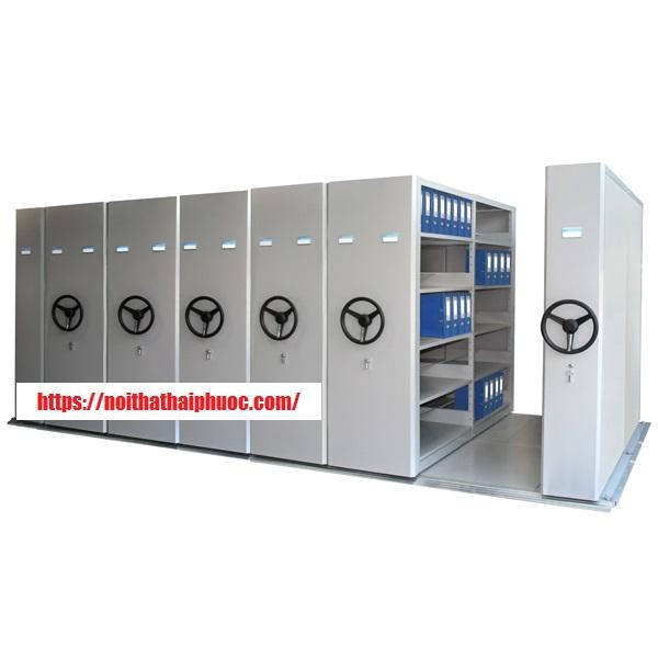 Tủ thư viện di động, Giá Compact MCF3-5 (đã bỏ mẫu)