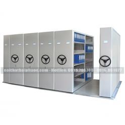 Tủ thư viện di động, Giá Compact MCF3-4 (đã bỏ mẫu)